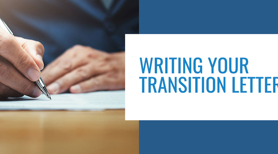 Writing a Transition Letter to Your Patients